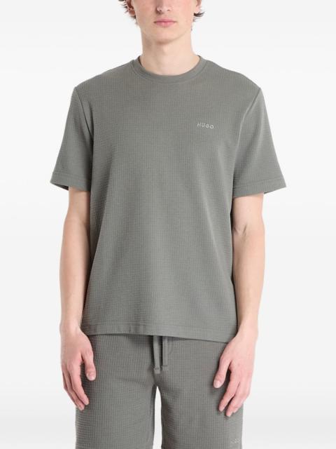 HUGO logo-print pajama T-shirt