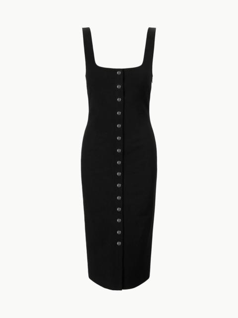 STAUD STAUD DOMANI DRESS BLACK