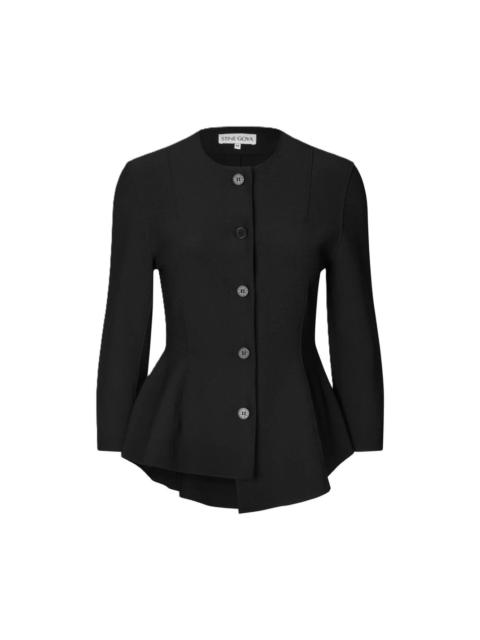 STINE GOYA Flared Button-Up Top