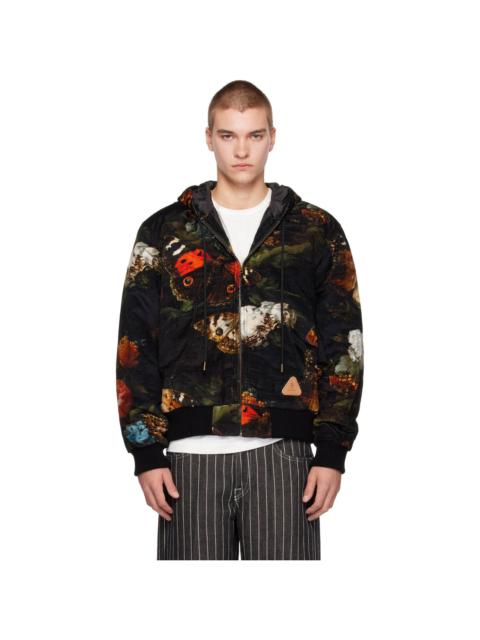 R13 Black Relaxed Workwear Jacket