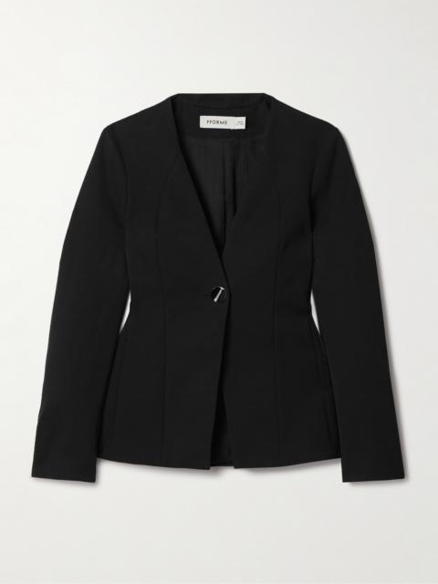 FFORME Toshi Cotton And Wool-blend Twill Blazer