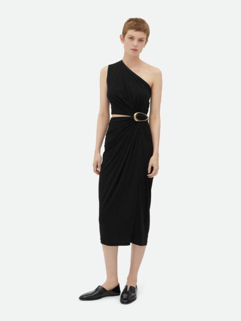 Bottega Veneta Crepe Viscose Jersey Dress