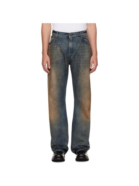 VETEMENTS Blue O-Leg Jeans