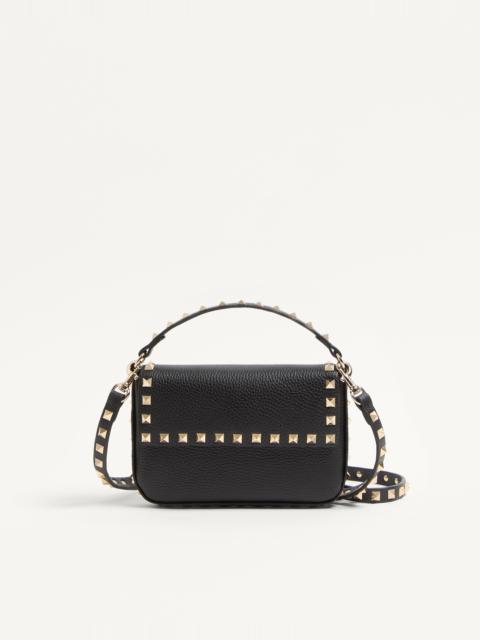 Valentino ROCKSTUD GRAINY CALFSKIN POUCH