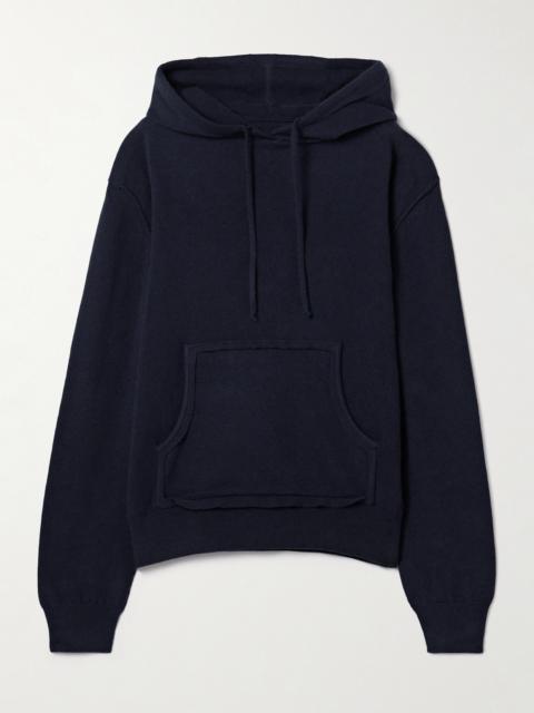 Maison Margiela Wool And Cashmere-blend Hoodie