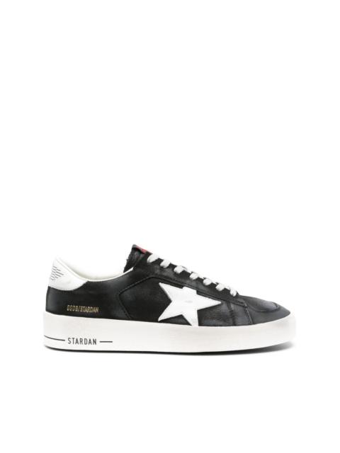 Stardan distressed leather sneakers