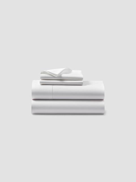 Ralph Lauren Organic Sateen 624-Thread Count Sheet & Pillowcase Collection - White