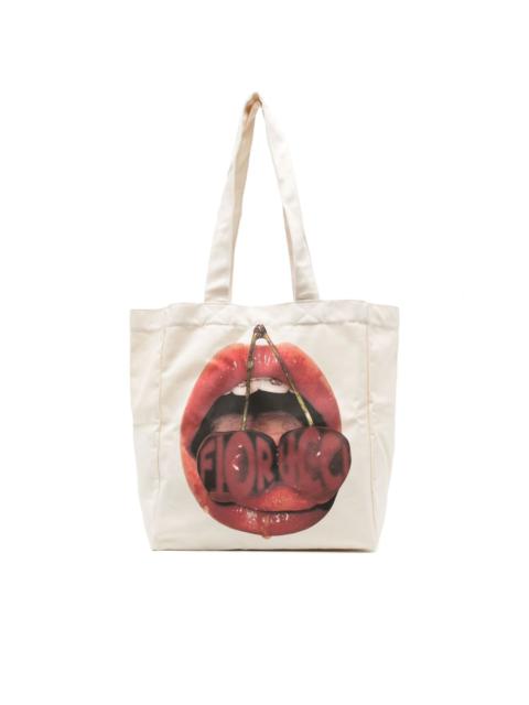 FIORUCCI graphic-printed tote bag