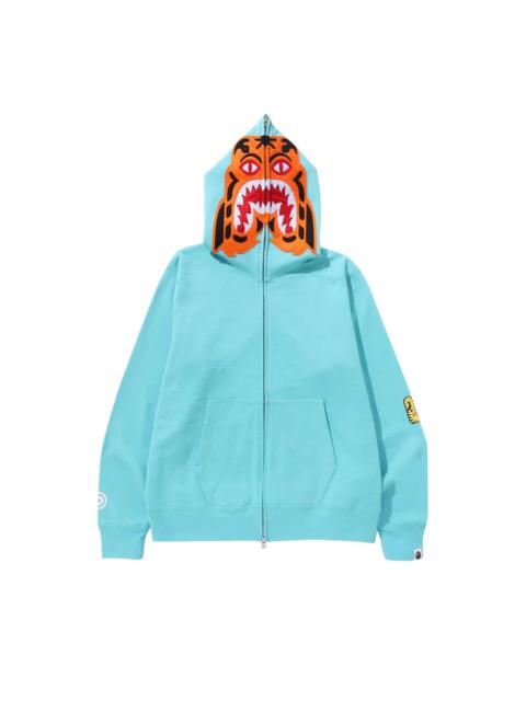 A BATHING APE® BAPE Tiger Full Zip Hoodie 'Green'
