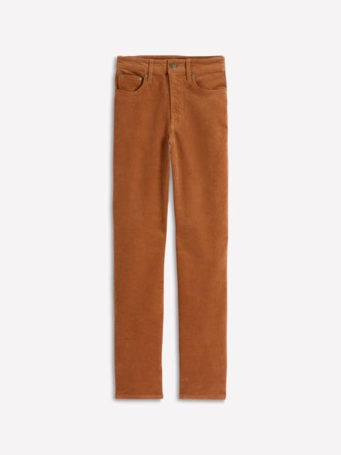 BODEN High Rise Cord Slim Jeans-Ginger