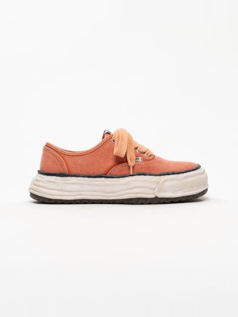 Maison MIHARAYASUHIRO "BAKER 26" OG Sole Bleached Canvas Low-top Sneakers