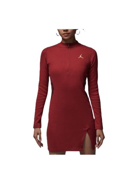 Jordan (WMNS) Air Jordan Short Dress CNY 'Red' IQ3963-613