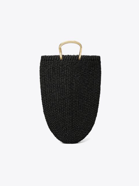 TORY BURCH Large Crocheted Tote