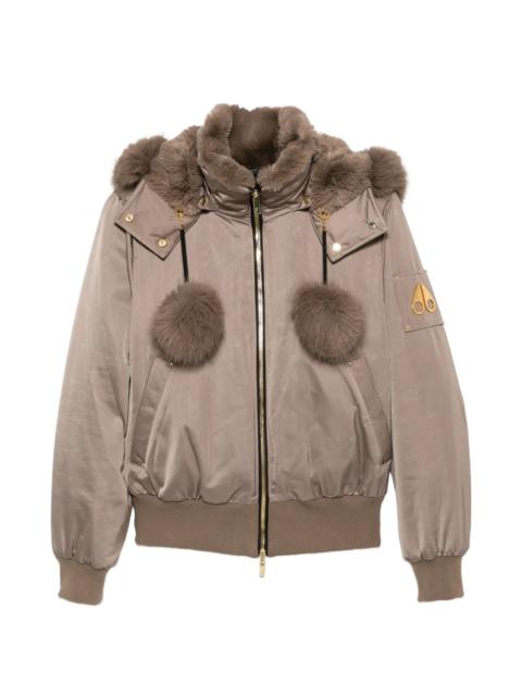 MOOSE KNUCKLES Moose Knuckles Zip-fastening Hooded Bomber Jacket