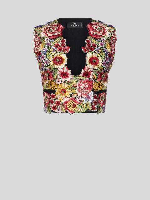 FLORAL WAISTCOAT