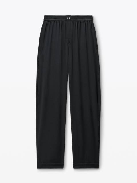 Alexander Wang Logo Cutout Boxer Short in Silk