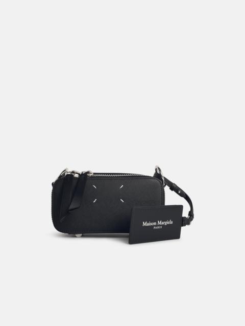 Maison Margiela 'DOLL' BLACK LEATHER CROSSBODY BAG
