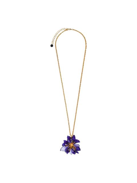 NINA RICCI Pistil Bloom flower-motif necklace