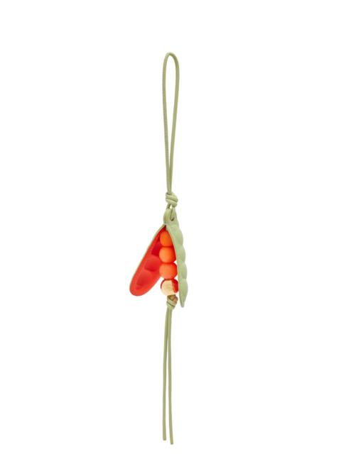 Loewe Pea pod charm in classic calfskin