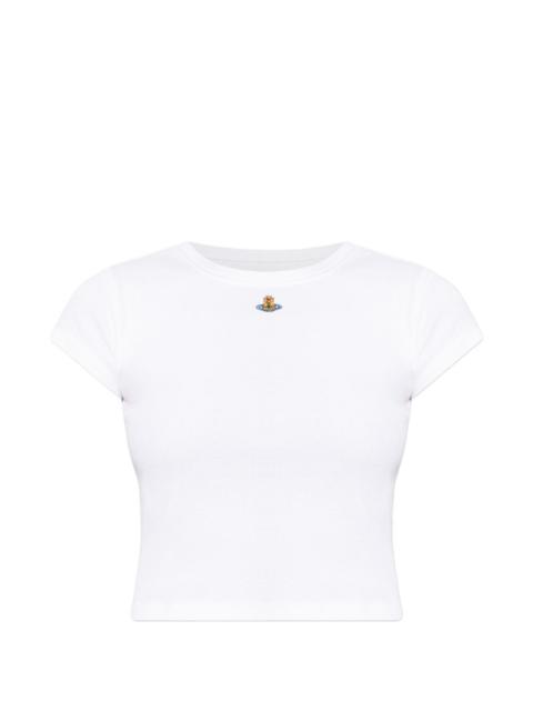 Vivienne Westwood Peru orb-motif crop top