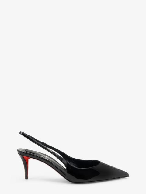 Christian Louboutin Miss Z Patent Leather Slingback Pumps