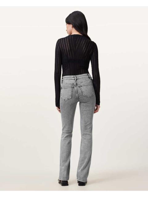ALLSAINTS HALDAN SLIM BOOTCUT DENIM JEANS