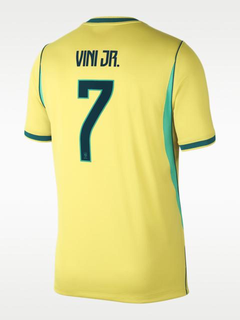 Nike Vinícius Júnior Brazil National Team 2026 Stadium Home Men's Nike Dri-FIT Soccer Jersey