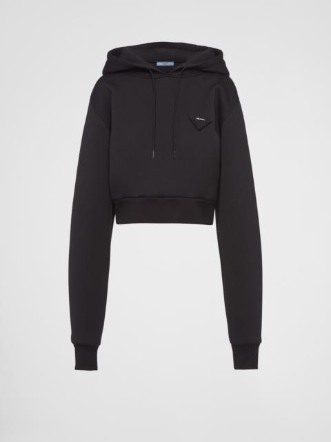 Cotton fleece hoodie