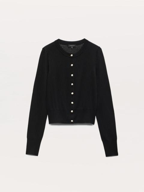 rag & bone Molly Open-Knit Cardigan