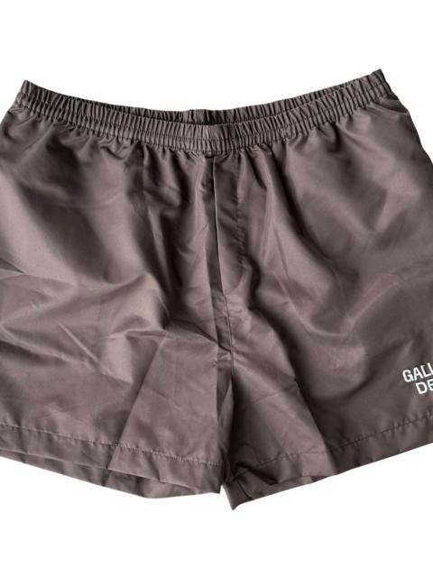 GALLERY DEPT. Embroidered Logo Zuma Shorts "Brown & White" GD217