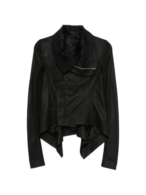 Rick Owens Naska asymmetric zip-up biker jacket