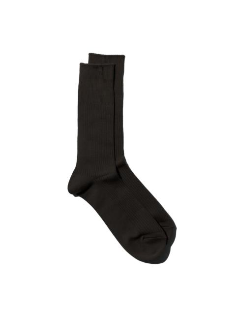 ANONYMOUSISM Anonymous Ism Brilliant Crew Sock Black