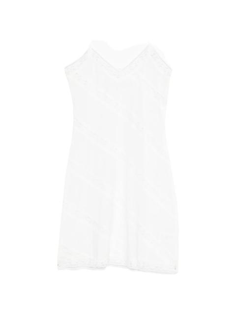 gimaguas Gimaguas Beatrice Lace-trim Mini Dress