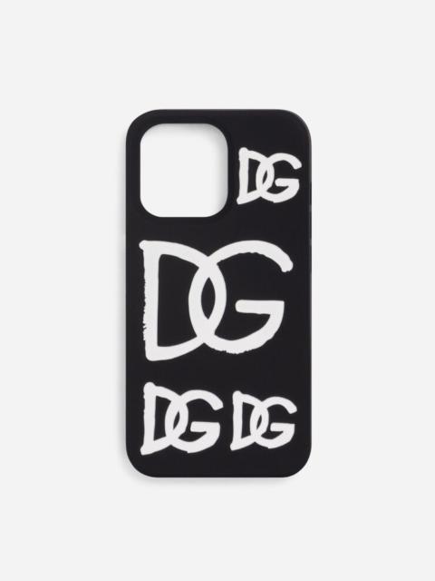 Dolce & Gabbana Branded rubber iPhone 13 Pro cover