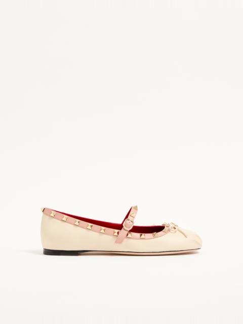 Valentino MARY-JANE ROCKSTUD BALLERINA IN NAPPA 05MM