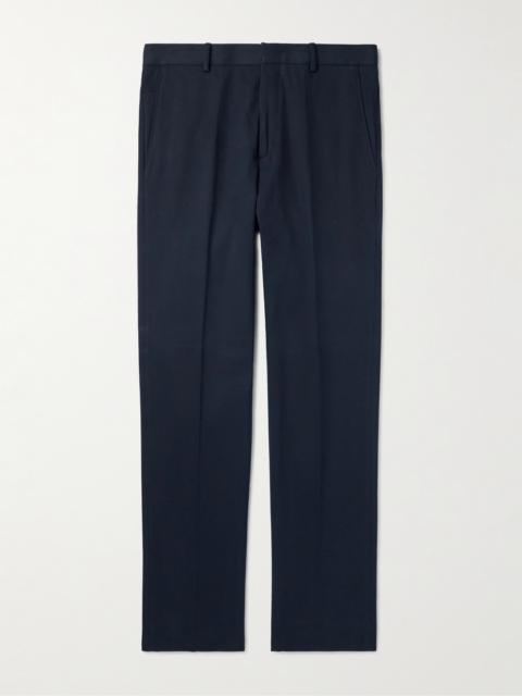 Loro Piana Jarno Austin Straight-Leg Stretch-Cotton Twill Trousers