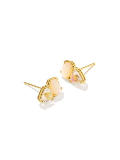 KENDRA SCOTT Tatum Gold Stud Earrings