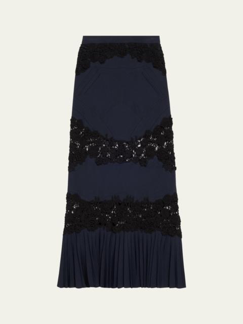 Madeline Crochet Knit Maxi Skirt