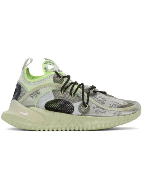 Nike Green ISPA Flow 2020 SE Low-Top Sneakers