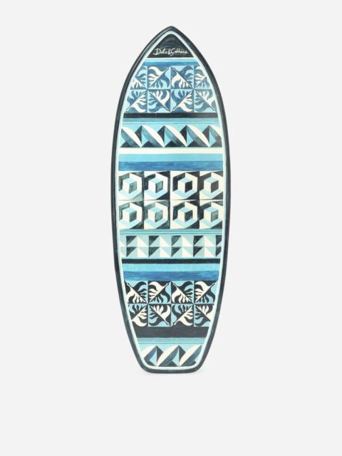 Dolce & Gabbana Hand-painted surf board