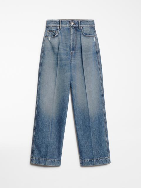 Sportmax CONIO High-waisted cropped jeans