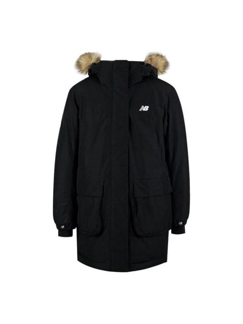 (WMNS) New Balance Warm Winter Down Jacket 'Black' NP943022-BK