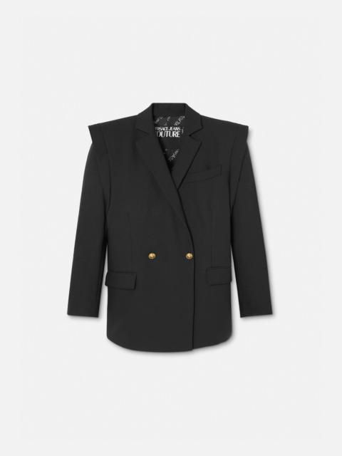 VERSACE JEANS COUTURE Double-Breasted Blazer