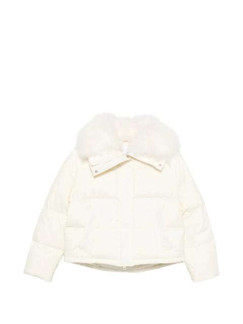 Yves Salomon Yves Salomon Fur-trim Puffer Jacket