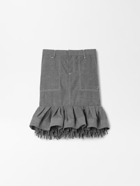 JACQUEMUS The Cabana de-Nîmes denim skirt