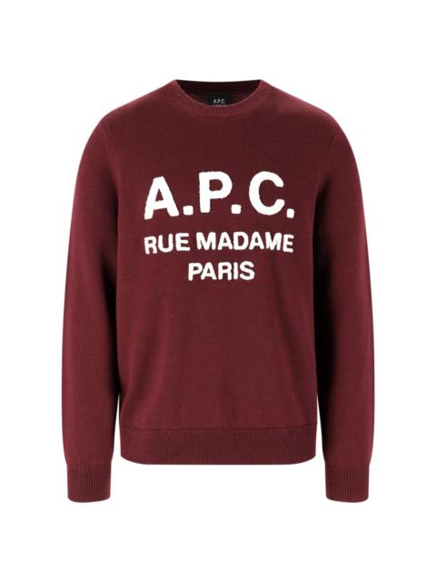 A.P.C. VIRGIN WOOL SWEATER
