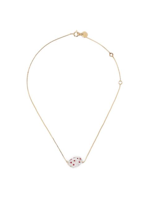 Marni crystal-embellished pendant necklace