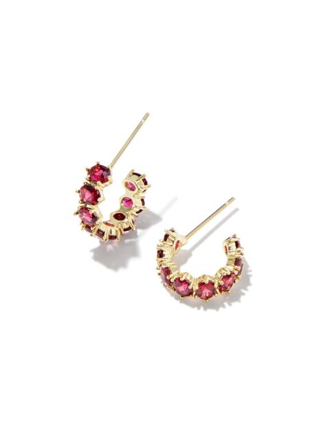 KENDRA SCOTT Cailin Gold July Huggie Earrings