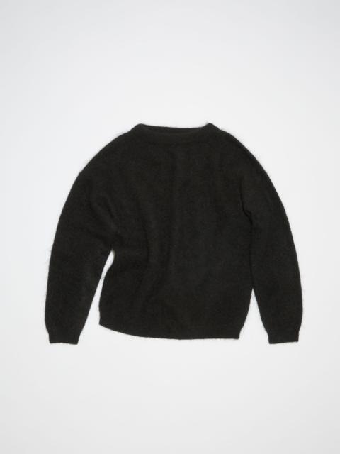 Wool mohair jumper - Black