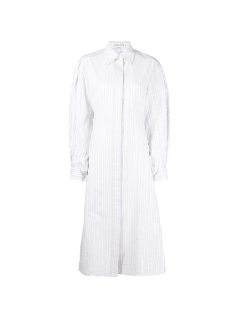 Victoria Beckham vertical-stripe shirt dress